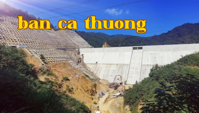 Hồ chứa Mao Bình dưới chân núi Jinggang
